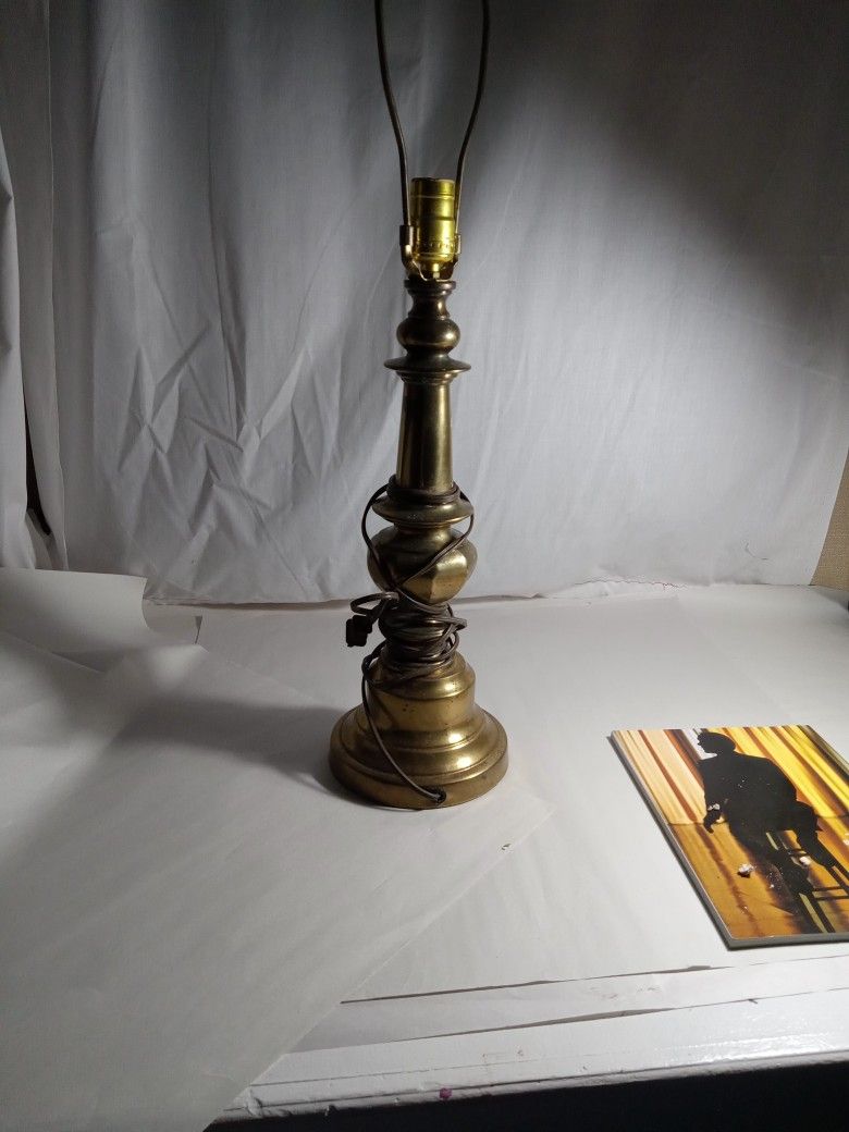 Vintage Brass Lamp