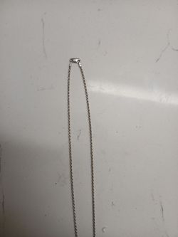 Silver necklace