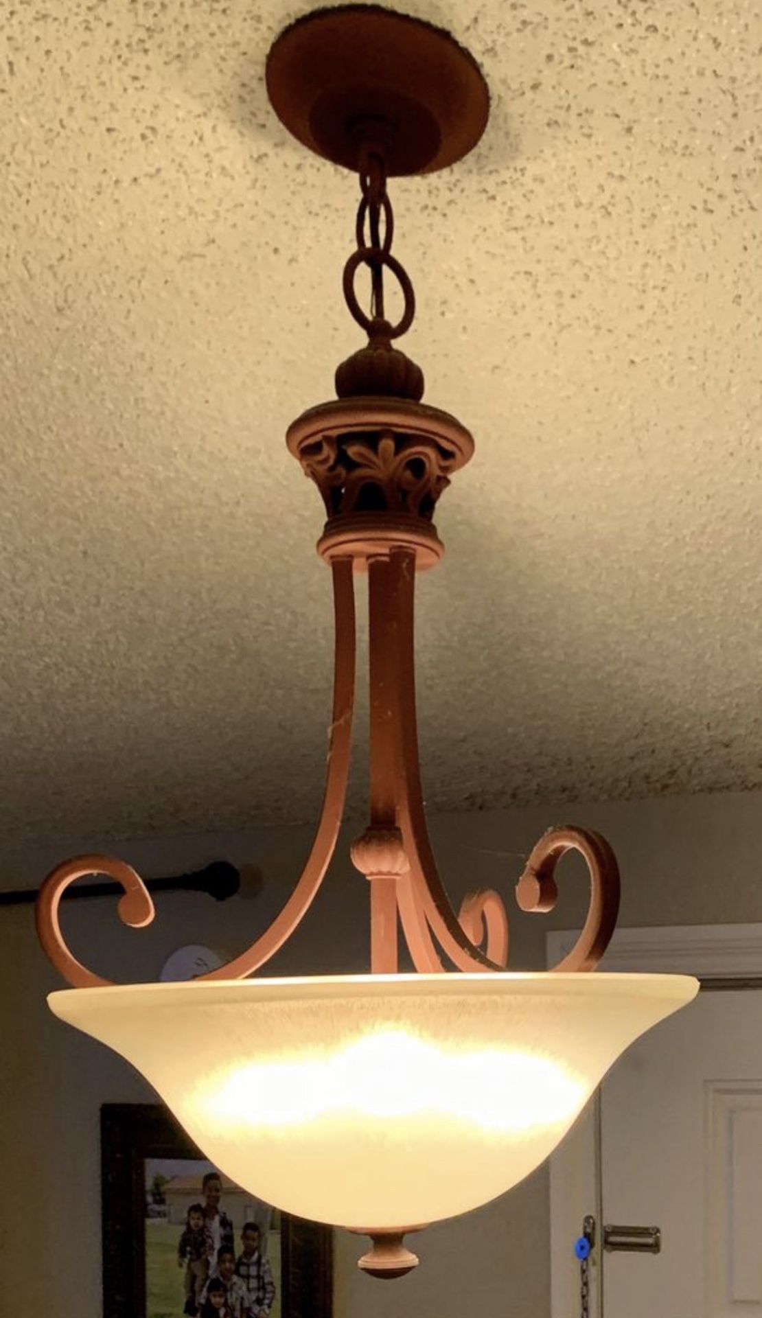 Beautiful chandelier.