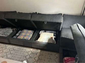 Grey couch
