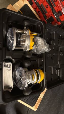 Dewalt 2 1/4 hp Router Combo