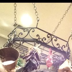 Pot rack for kitchen