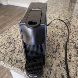 Nespresso Essenza Mini Espresso Machine by Breville + Everie Glass Pod Organizer