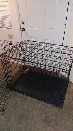 Double door Xl dog cage 42L×29W×29H