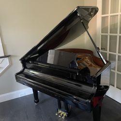 Hazleton Bros. Ebony Baby Grand Piano -St George 