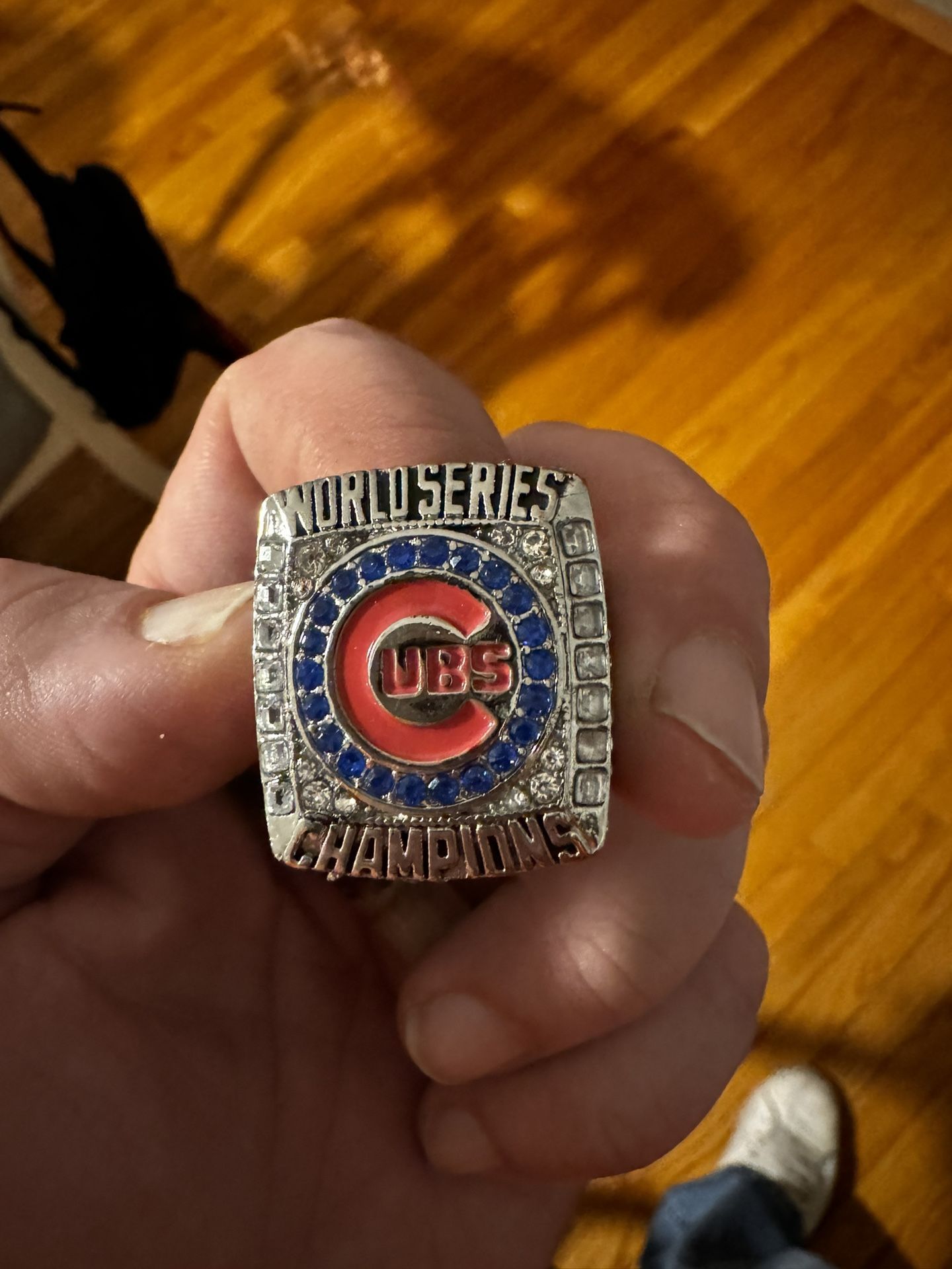 Cubs 2016 And 1907 Replica World Series Rings