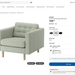 IKEA Green Chair 