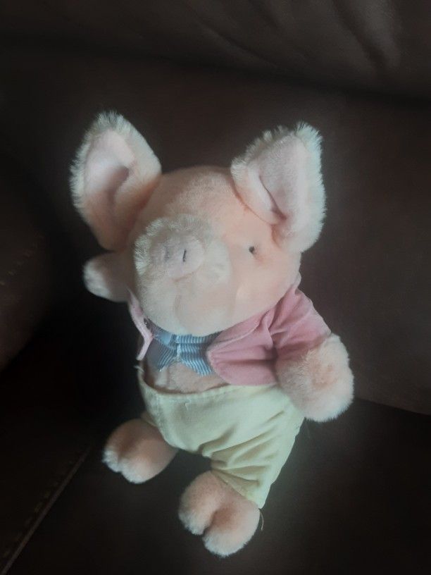 Eden Beatrix Potter World of Peter Rabbit "Pigling Bland" Lovey Plush toy from Frederick Warne.