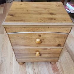 Brand New Side Table With Two Oversized Drawers 