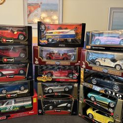 1:18 Scale Diecast Collectible Cars. New Unopened. $20.00 and up. 