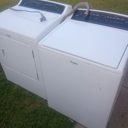 Whirlpool washer and dryer 240 volt electric dryer