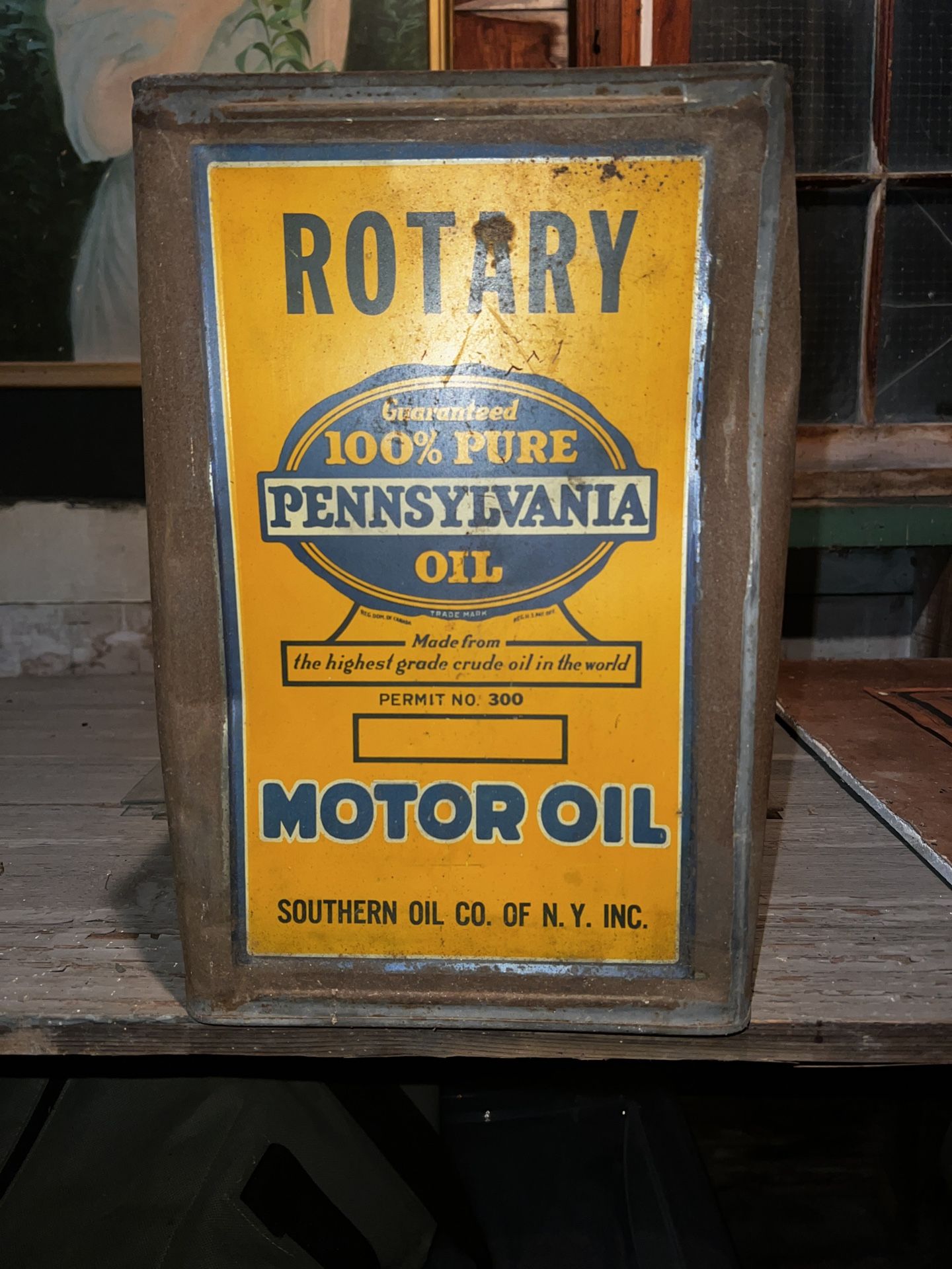 Vintage ‘Rotary’ Oil Can