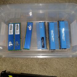 Patriot Memory/Ram And Nvidia GeForce Graphics Card