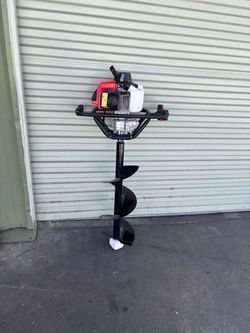 3 HP 63CC EPA Gas-Powered Post Hole Digger with 8 in. Drill Auger Bit