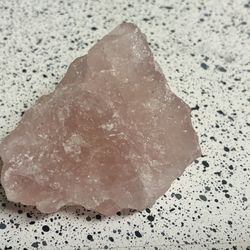 Raw Rose Quartz Crystal (Natural Rough Piece)
