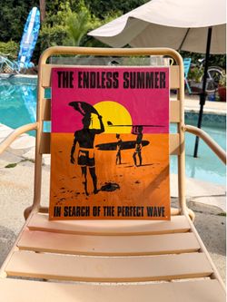 Endless Summer Metal Sign backyard BBQ (tin / metallic)