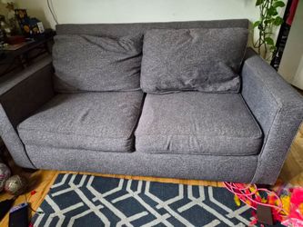 West Elm Gray Sofa