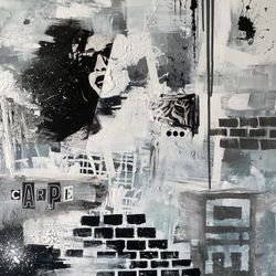 1 OF A Kind Custom Art canvas Painting