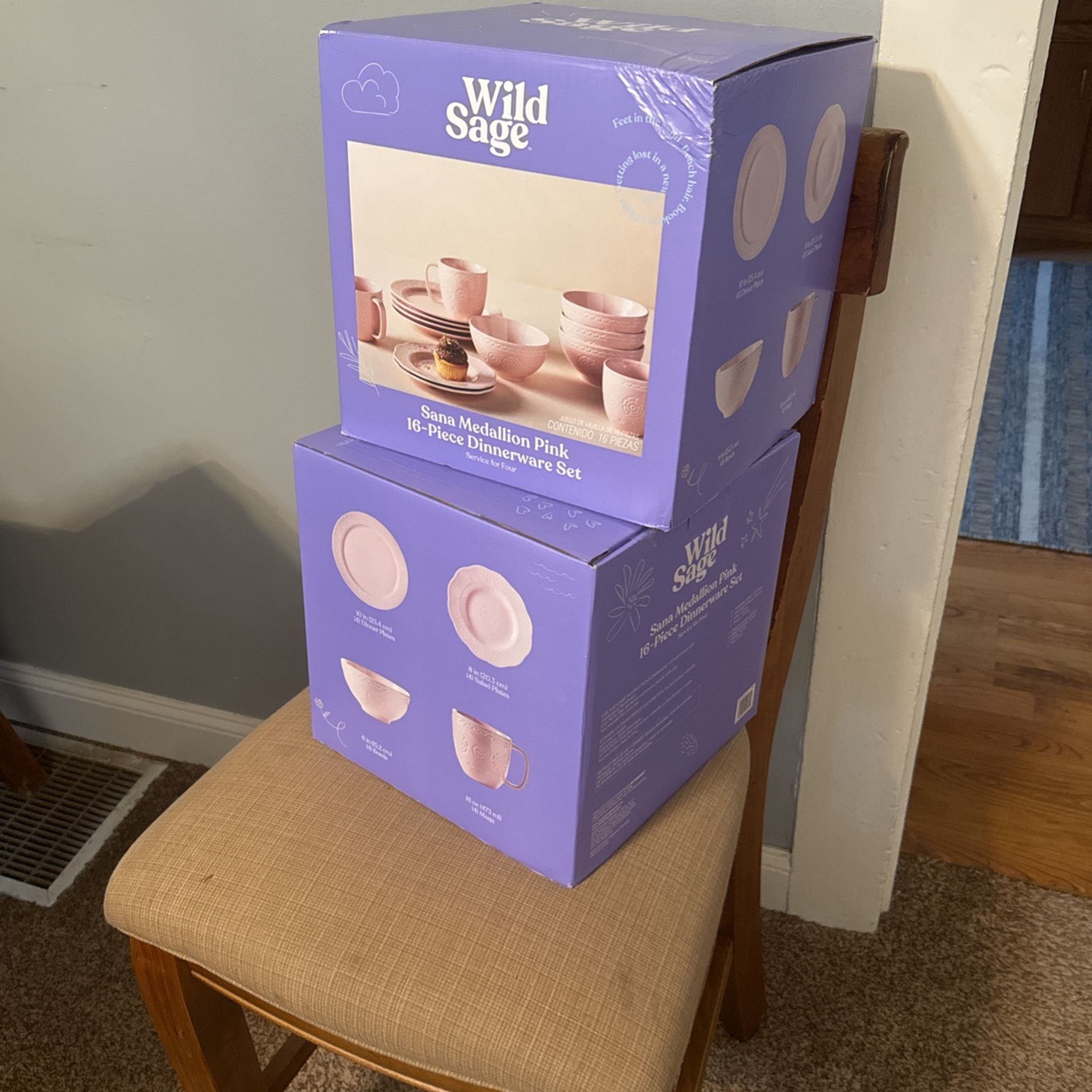 Dish Set- 2 Matching Sets