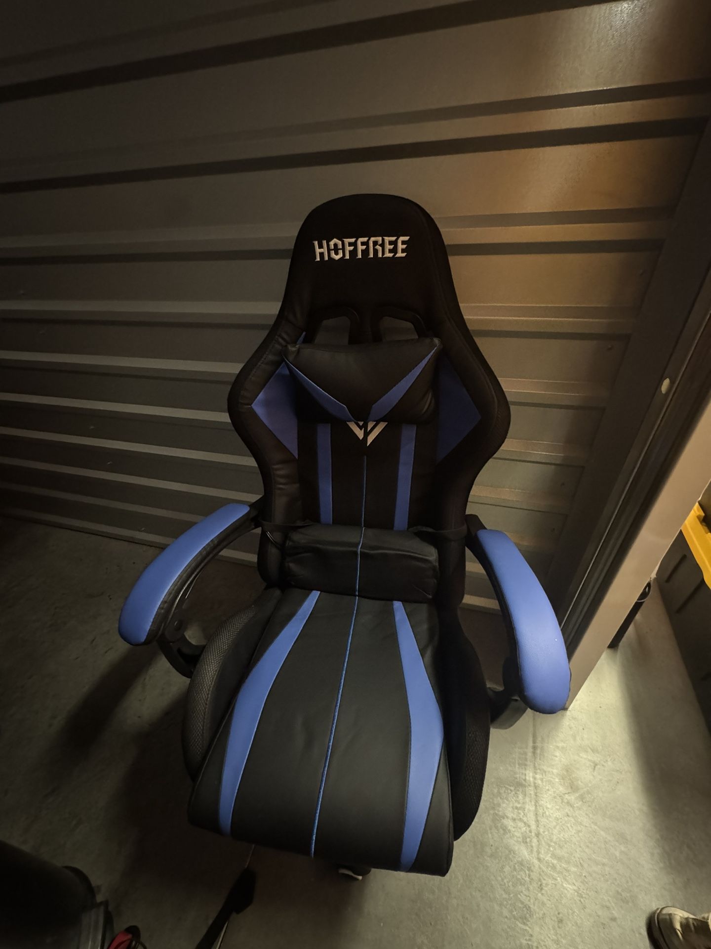 Hoffree Blue/Black gaming chair
