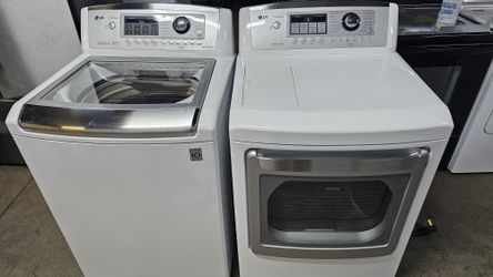 LG Washer And Dryer Electric 