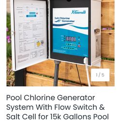 Salt Chlorination Pool System 