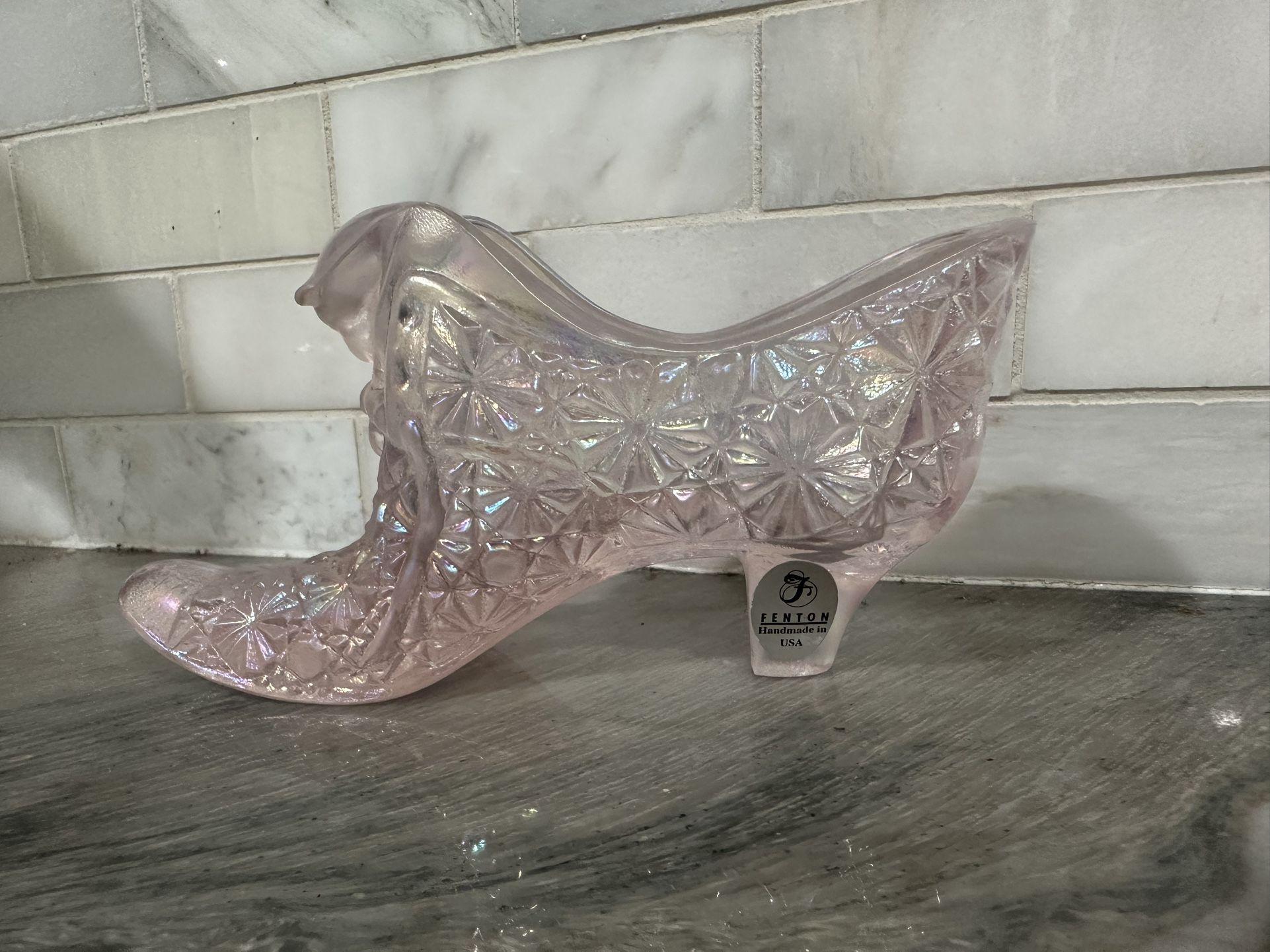 Antique Fenton Shoe