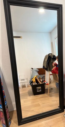 Large IKEA mirror 5’3 ft tall 27 inch wide