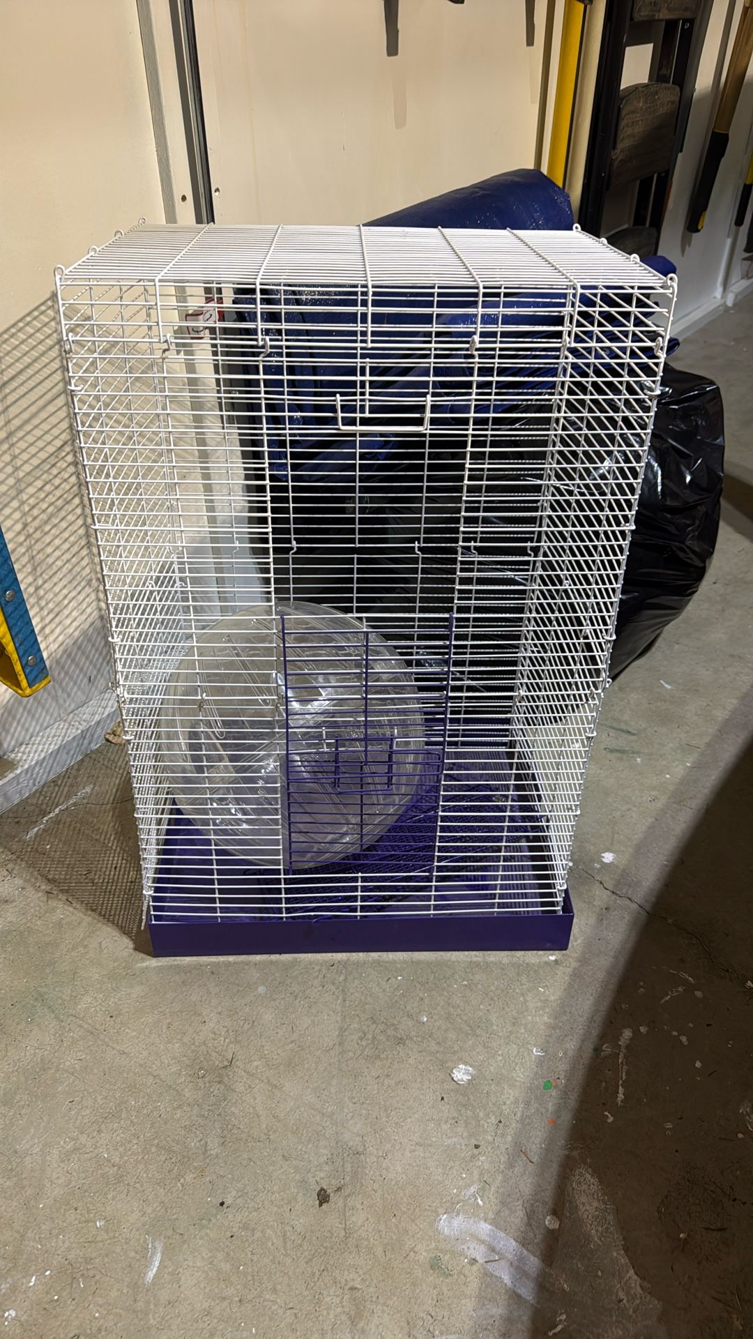 Hamster Cage With Shelves And Freedom Ball