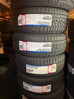 205/55/16 Falken 4 new tires mounted and balanced