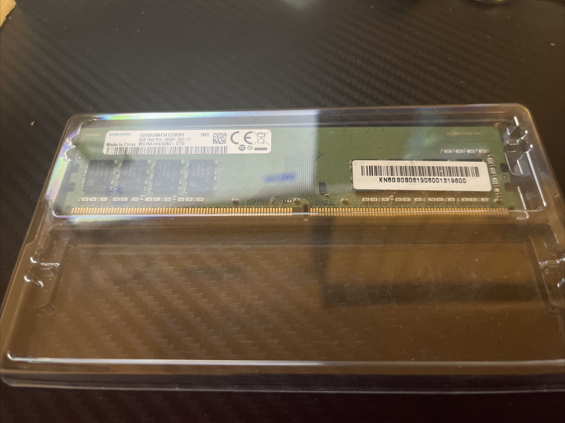 SAMSUNG 8GB DDR4 2666MHz Memory M378A1K43DB2-CTD