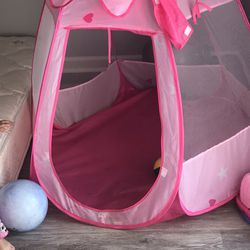 Pink Pop Up Play Tent 