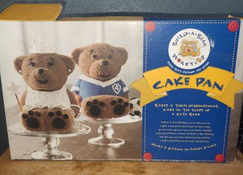 Build A Bear 3D Cake Pan 