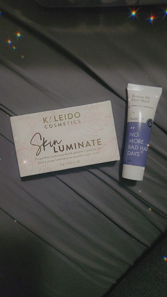 2 For 1 - Blush Palette + Deep Conditioning Hair Mask
