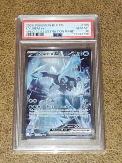 Black bolt kyurem ex 165 PSA 10