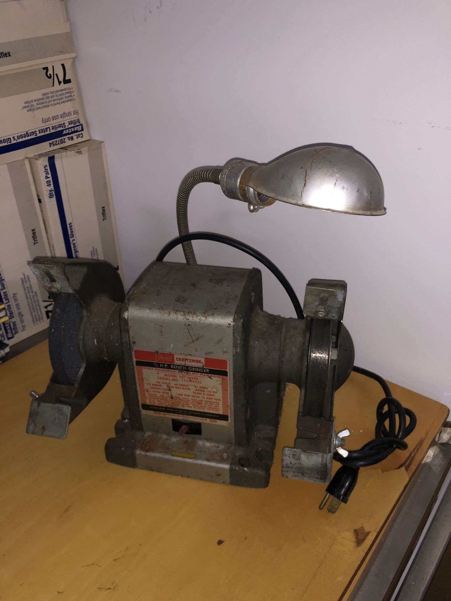 Bench Grinder And Polisher