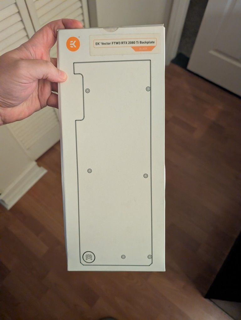 EK RTX 2080ti Backplate