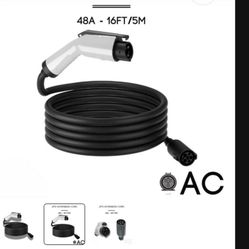 EV J1772 16 Foot Extension Cord