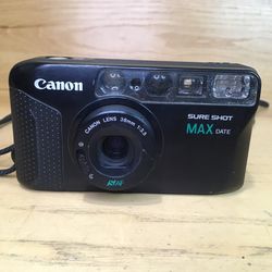 Canon Sure shot Max Date Film Camera 