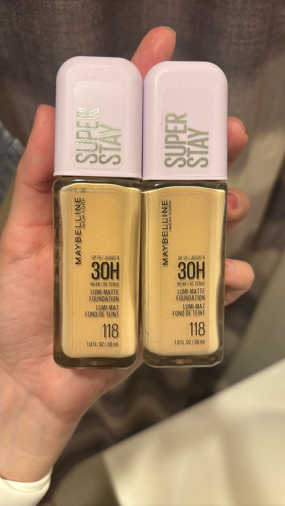 maybelline lumi matte foundation