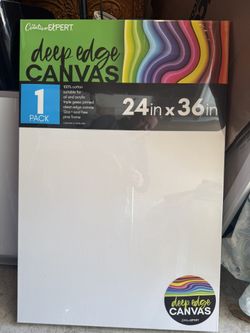 24x36in Deep Edge Professional Level Canvas. Brand New