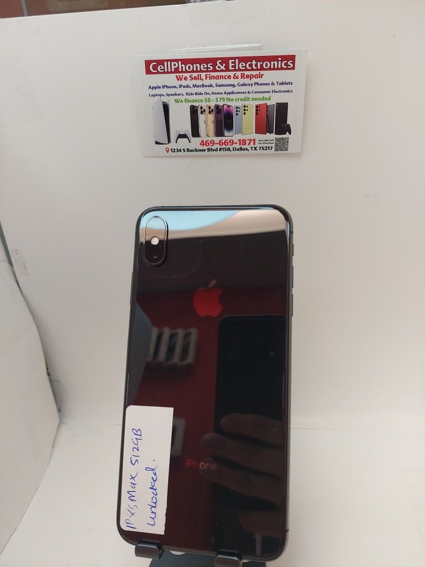 I Phone Xs Max Excellent Condition Factory Unlocked With Any Carrier Cash Deals Starting From $249