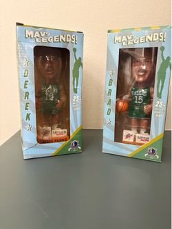 RARE Derek Harper & Brad Davis Dallas Mavericks bobble head