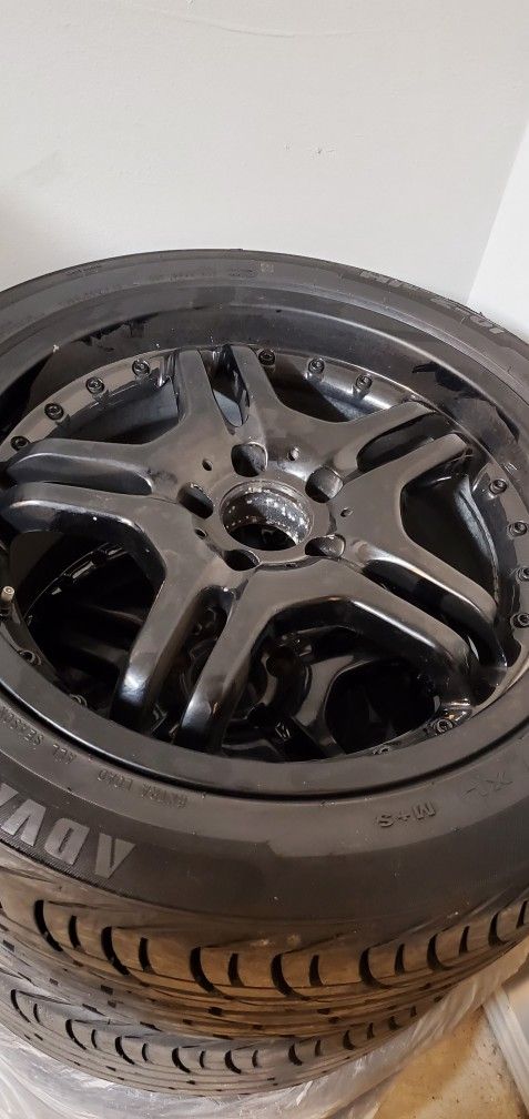 Mercedes Benz 5 Star Double Spoke Wheels