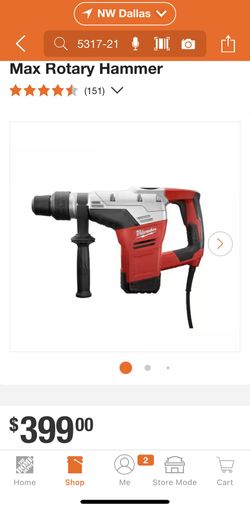 Milwaukee SDS Max Rotary Hammer