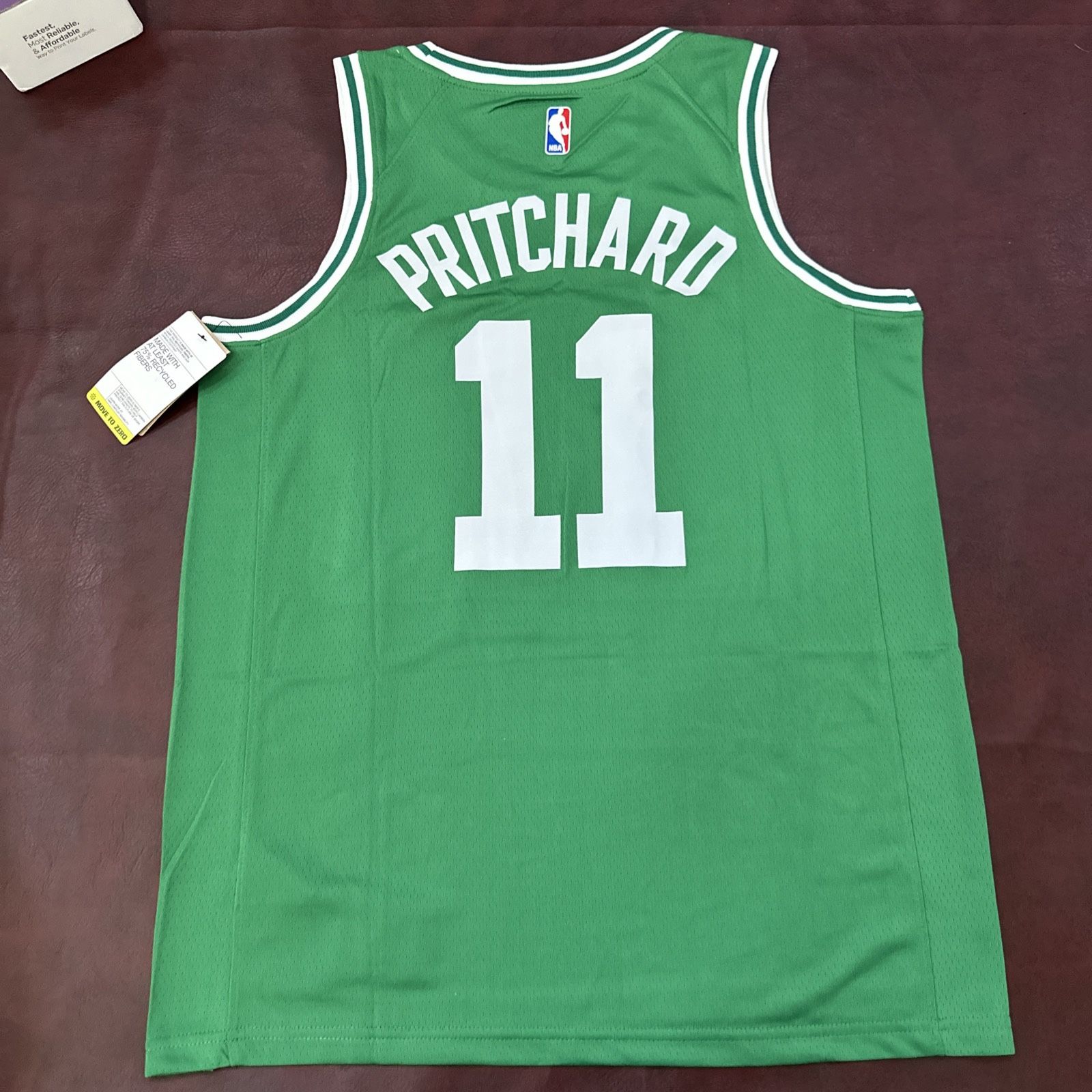 Payton Pritchard Jersey Boston Celtics Green men’s Large #11