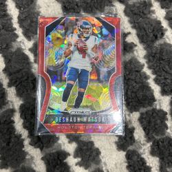 deshaun watson rookie card ruby red worth 45$