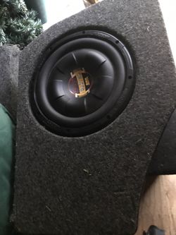 10" sub