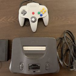 Nintendo 64 Bundle - Original Controller & All Cables