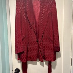 Vintage Men's Smoking Jacket 1960's Shillito’s Cincinnati